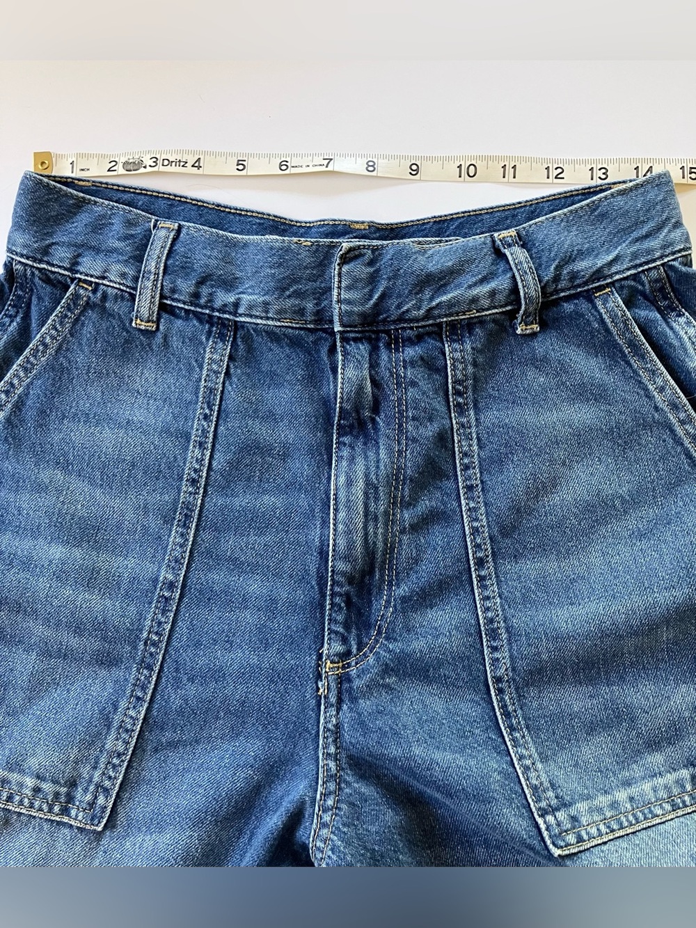 Pilcro Utility High-Rise Wide-Leg Jeans 29 - Picture 6 of 10